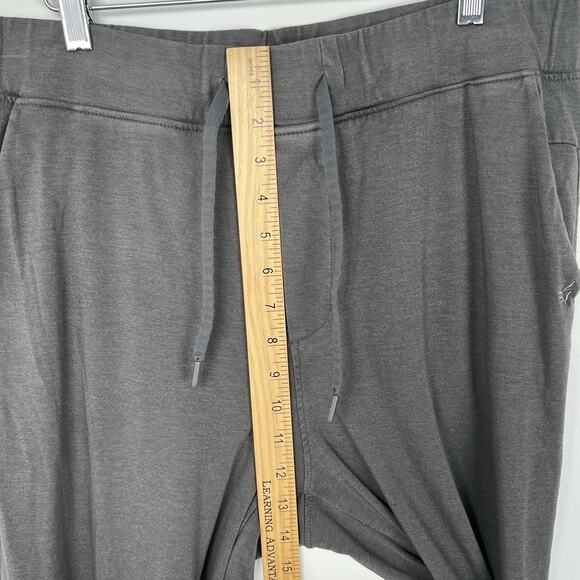 Cozy Earth Men’s Large Ultra Soft Bamboo Charcoal Gray Jogger Pants Cozy Comfort - Picture 6 of 10
